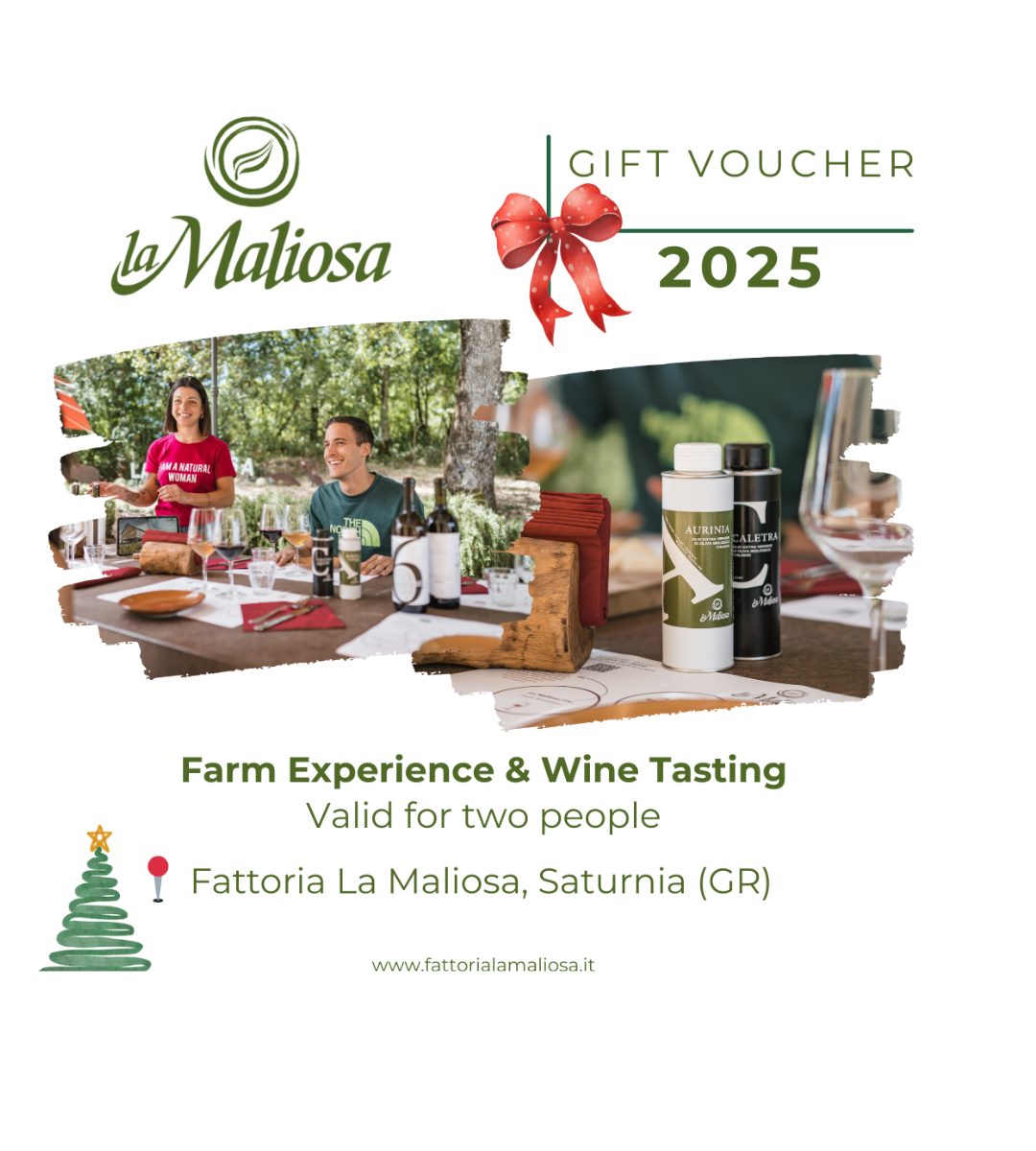 Voucher - Farm Experience & Wine Tasting