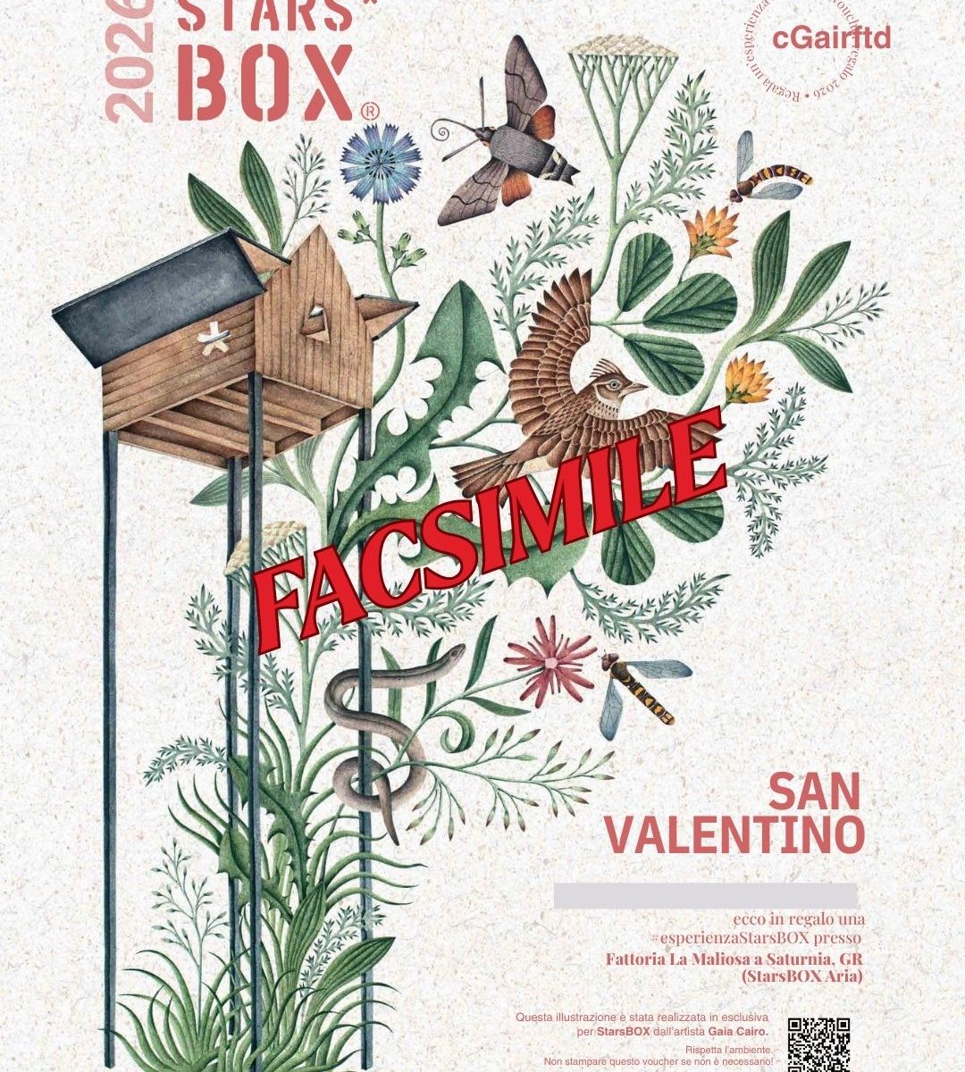 Speciale San Valentino - Regala la Starsbox experience